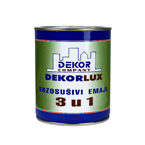 DEKORLUX Brzosušivi Emajl - 3 u 1